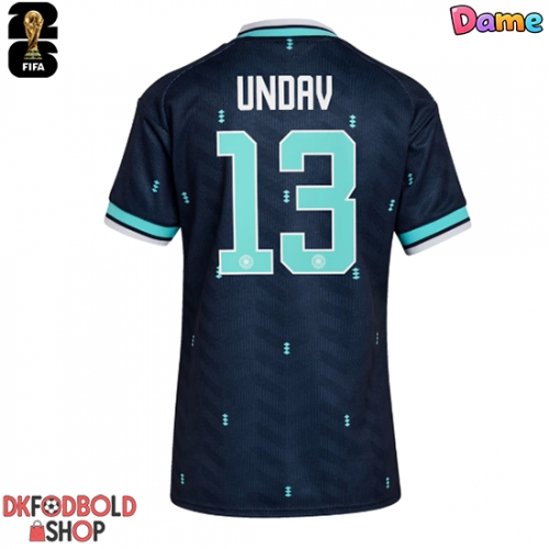 Tyskland Deniz Undav #13 Udebanetrøje Dame VM 2026 Kort ærmer